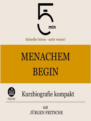 cover image of Menachem Begin